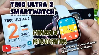 T800 Ultra 2 Max Smartwatch -Unboxing Review of Design and Specs