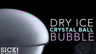 Dry Ice Crystal Ball Bubble - Sick Science! #112