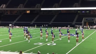 Dallas Cowboys Cheerleaders perform at Dallas Cowboys Academy 6-28-17