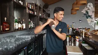 HOW I WORK AS A BARTENDER (TITLIE Hotel GOA)