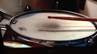 Slow Motion Snare Drum