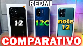 Redmi 12 vs Redmi 12C vs Redmi Note 12 4G