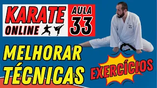 KARATE ONLINE | AULA 33 - TOP EXERCÍCIOS FÍSICOS PARA EVOLUIR OS CHUTES, BASES E TÉCNICAS EM GERAL