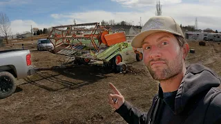 WILL IT START? 1965 SWATHER and it came UNHITCHED.