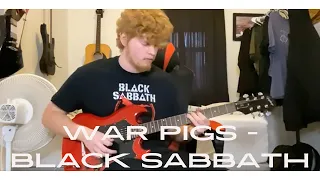 War pigs - Black Sabbath (Guitar Cover)  Reuploaded