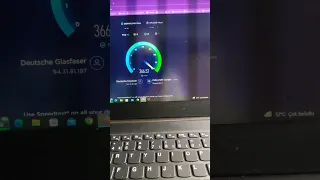 Almanya'da dağ başında internet speed test #speedtest #internet