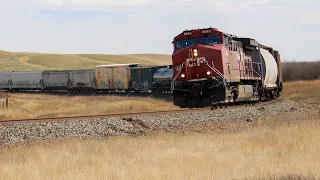 CP 8063 West - CPKC 411 (Mixed) - CP Maple Creek Sub - Webb, Saskatchewan