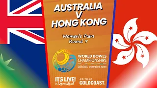 2023 World Bowls Championships - Women’s Pairs - Round 7 - Australia v Hong Kong China