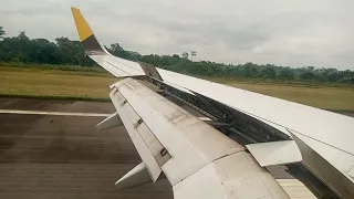 Atterrissage Simalen, aéroport Yaoundé