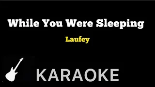 Laufey - While You Were  Sleeping | Karaoke Guitar Instrumental