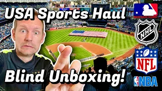 Buying Blind Is Always A Risk! | USA Sports Haul Unboxing | #Vlogtober