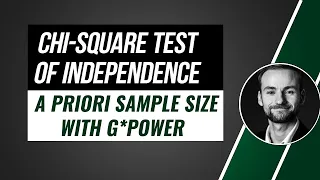 Sample size for Chi-Square test of Independence with G*Power