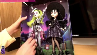 unboxing and rambling about the monster high skullector beetlejuice and lydia deetz dolls