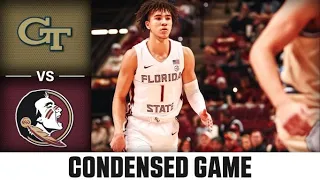 Georgia Tech vs. Florida State Condensed Game | 2022-23 ACC Men’s Basketball