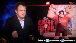 Disney Wreck-It Ralph Star John C. Reilly Discusses Video Games and Arcades