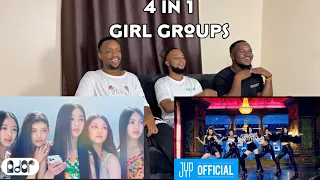 NewJeans 'Attention' + ITZY 'WANNABE' + Dreamcatcher 'BOCA' + LOONA PTT(Paint The Town) MV REACTION