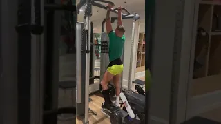 Conor McGregor training after injury