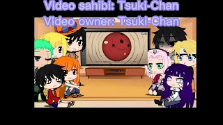 One Piece and Naruto react to Sasuke vs Danzou |+Naruto / Shippuden | Gacha Life / Clup |Tsuki-Chan~
