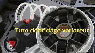 Tuto comment débridé un variateur Peugeot ludix, streetzone,kisbee 2t,speedfight 3/4.