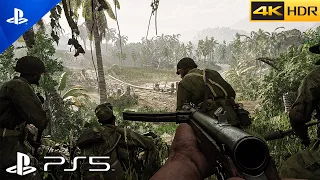 (PS5) THE PACIFIC WAR | Realistic ULTRA Graphics Gameplay [4K 60FPS HDR] Call of Duty