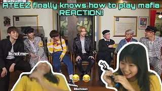 ATEEZ finally know how to play mafia First Time Reaction! By littlechoisan 😂