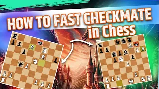 How to Checkmate Fast in chess game. Checkmate in Chess. #chess #checkmate