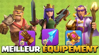 Les MEILLEURS ÉQUIPEMENTS à METTRE sur Chaque Héros en 2024! (Clash of Clans)