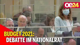 Budget 2021: Debatte im Nationalrat (Teil 2)