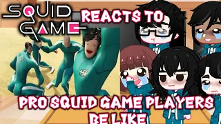 SQUID GAME REACTS TO "PRO SQUID GAME PLAYERS BE LIKE" // JCSCHANX