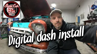 LS Swap - Digital dash install and progress update - 1957 Chevy Truck