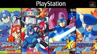 Mega Man (RockMan) Games for PS1