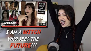 Reacting to My Scream 6 Predictions!