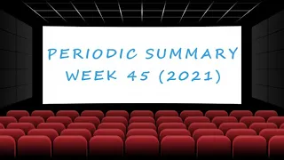 Weekly Summary - Week 45 (2021) [Ultimate Film Trailers]