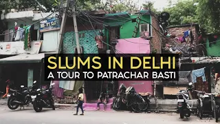 A tour inside Delhi's slum (2021) || Patrachar slum Timarpur | Unprivileged Delhi #delhi #slums