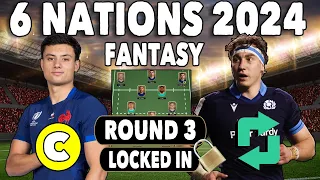 TEAM SELECTION ROUND 3 | LOCKED IN! - 6 Nations Fantasy Rugby 2024