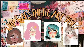 which aesthetic are you? ☆ (pastel, vintage,, cottagecore, art mom,e girl, dark academia and more)