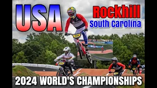 USA - BMX RACING - 2024 WORLD'S ROCKHILL