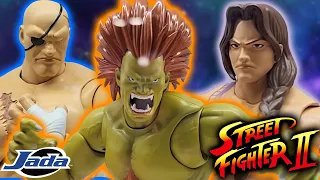 NEW JADA TOYS STREET FIGHTER WAVE 4 ANNOUNCED (BLANKA VEGA AND SAGAT! DELUXE EDITIONS COMING!