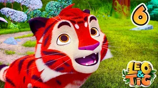 Leo and Tig 💥 लियो और टिग  💥  लाल हिरण 💥 बच्चों के लिए मज़ेदार कार्टून ✨ Super Toons TV