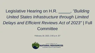 Legislative Hearing | Full Committee