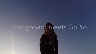 Longboard meets GoPro 4 Silver