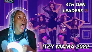 ITZY MAMA 2022 PERFORMANCE REACTION *spoiler: they ate*