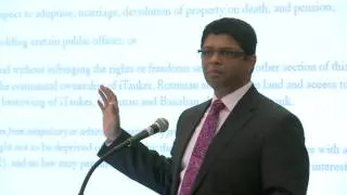 Fijian Attorney General Aiyaz Sayed-Khaiyum addresses CPA Congress 2013, part 2 of 9.