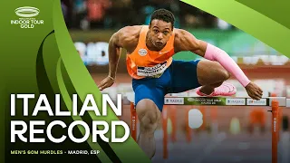 Simonelli powers to national 60m hurdles record 🔥 | World Indoor Tour 2024