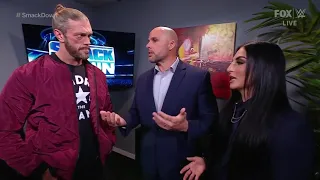 WWE SmackDown 26/02/21: Sonya Deville, Adam Pearce & Edge Backstage Segment