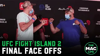 UFC Fight Island 2: Final Face Offs