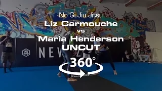 4K VR Jiu Jitsu: Liz Carmouche vs Maria Henderson UNCUT