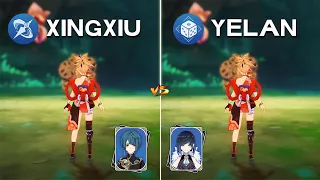 C0 Yelan vs C5 Xingqiu! Best Hydro Support for F2P Yoimiya?? | Genshin Impact |