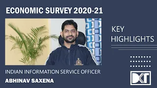 UPSC | Highlights of Economic Survey 2021 | आर्थिक सर्वेक्षण की महत्वपूर्ण बातें | By Abhinav Saxena