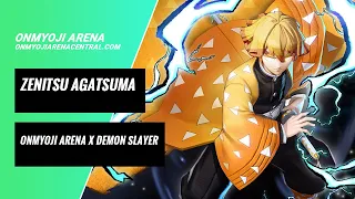 Onmyoji Arena x Demon Slayer: Zenitsu Agatsuma Gameplay Trailer